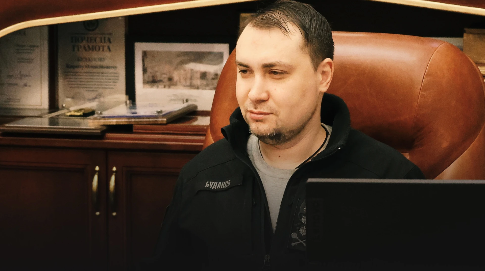 Кирило Буданов під час інтерв'ю проєкту «Мосейчук+»