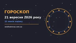 Гороскоп на 21 вересня 2026 року: час рішень для всіх знаків для спокійних і точних рішень