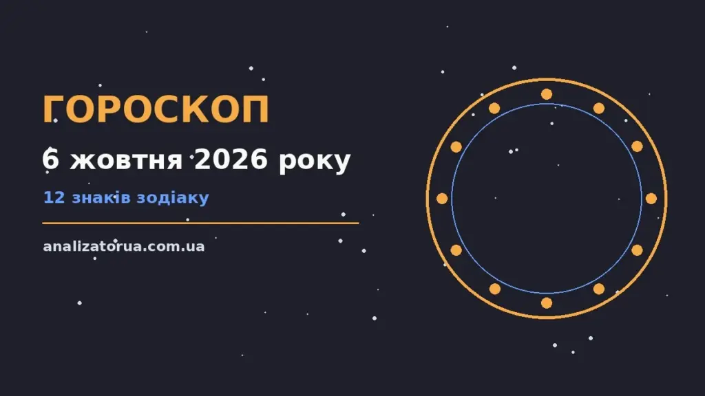 Гороскоп на 6 жовтня 2026 року: час рішень для всіх знаків для спокійних і точних рішень