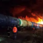 Пасажирські поїзди не курсують через аварію в Єкатеринбурзі