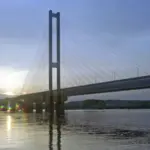 Патрульні показали карту об’їзду Південного мосту після влучань